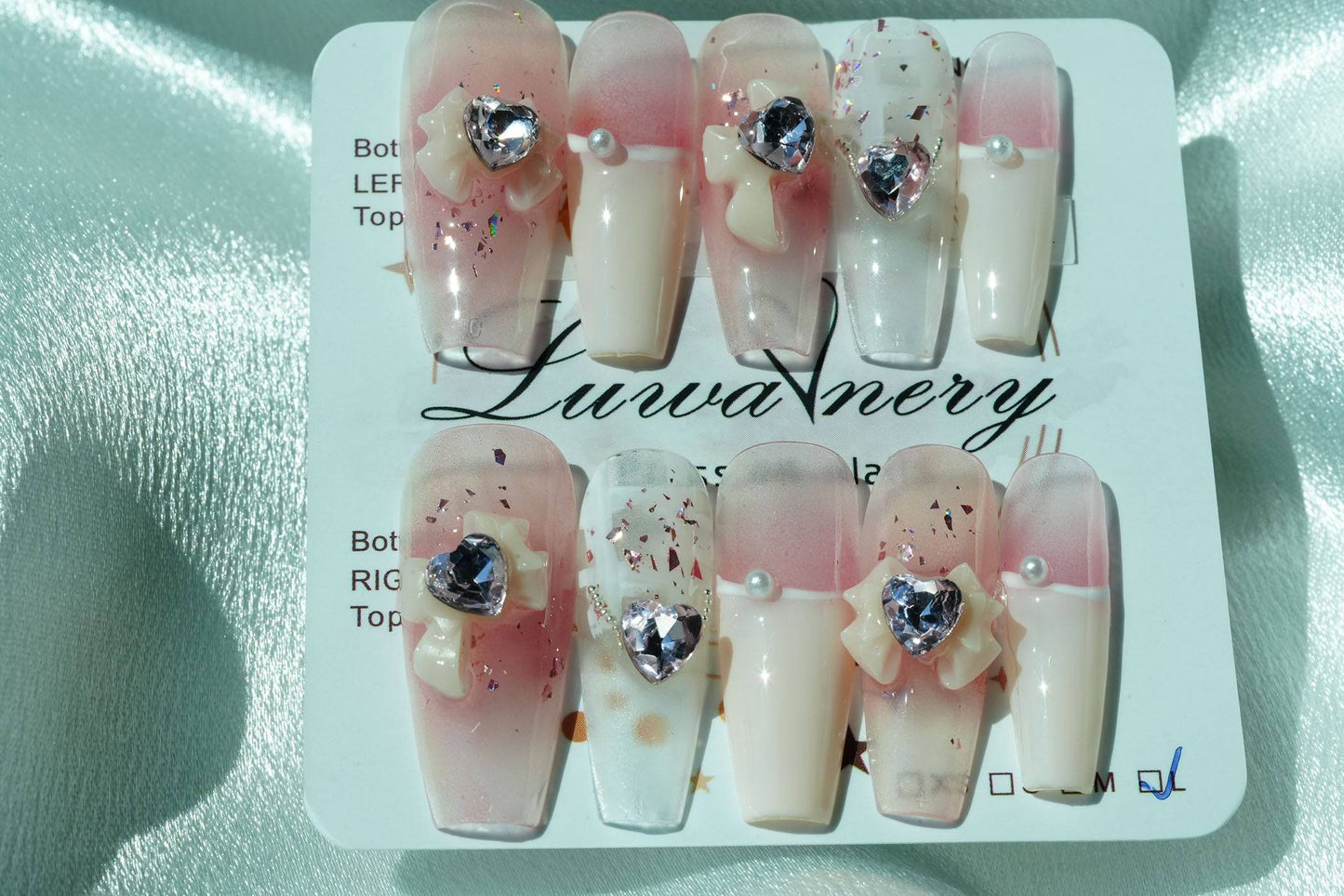 Soft Pink Heart - Luwanery