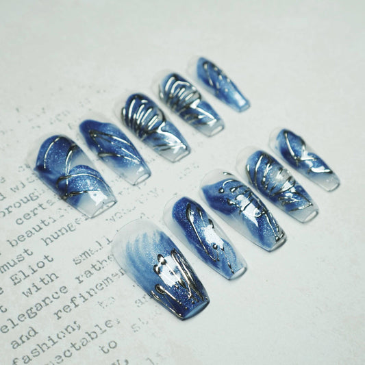 Blue Butterfly Stardust - Luwanery